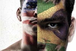 Cartaz-do-UFC-173-tem-Weidman-e-Lyoto-Machida-de--caras-pintadas-
