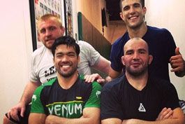 De-olho-em-Mousasi-e-Jon-Jones,-Lyoto-e-Glover-unem-forcas-em-treino