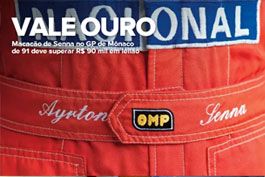 Macacao-de-Senna-no-GP-de-Monaco-de-91-deve-superar-R--90-mil-em-leilao